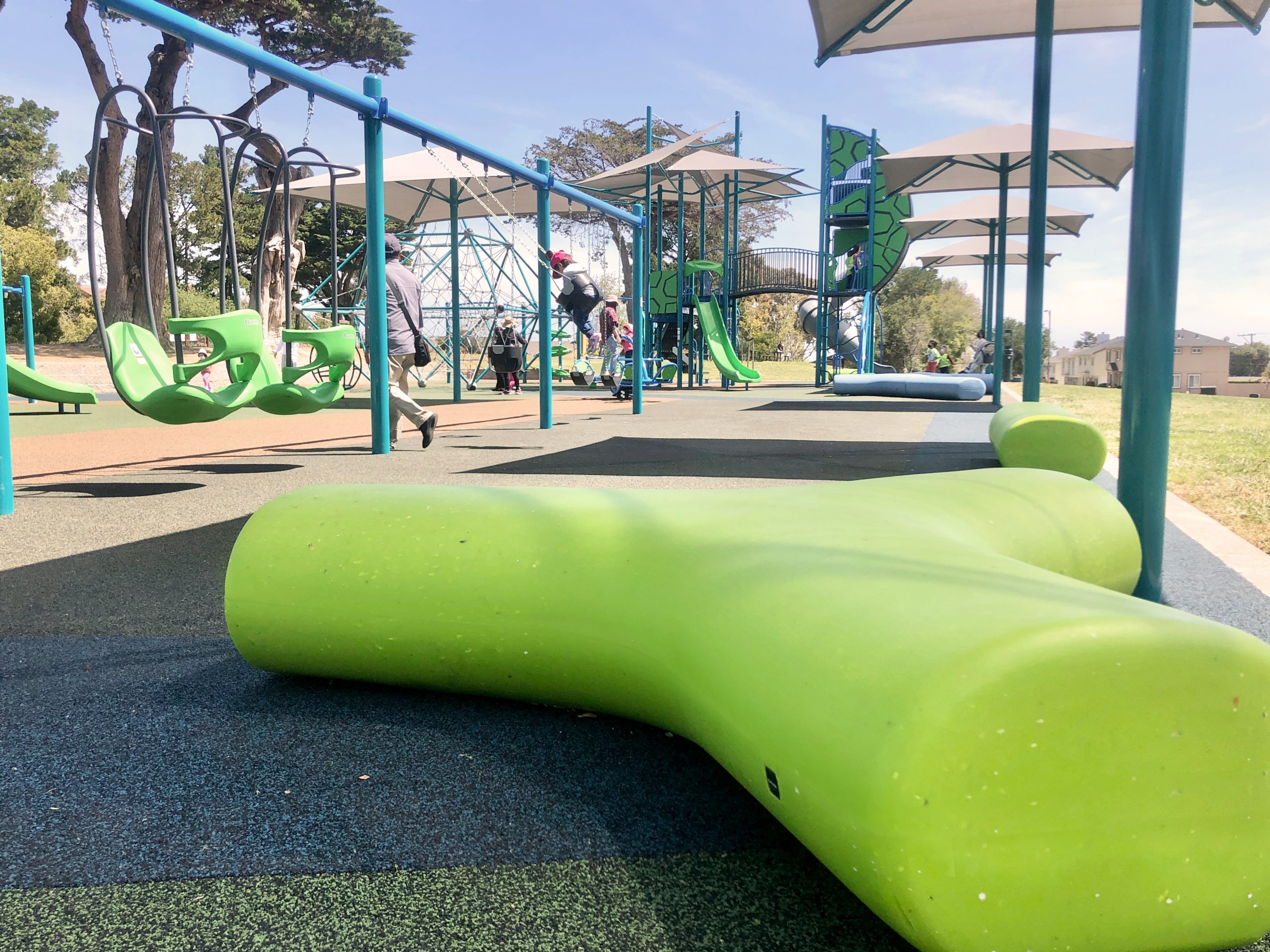 Furniture for public parks, USA. Designed and manufactured by Durbanis (Barcelona)